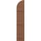 Ekena Millwork Americraft 3-Board (3 Batten) Wood Joined Board-n-Batten Shutters w/ Arch Top, ARW401BQ311X77BTH, PR ARW401BQ311X77BTH - alternate 6